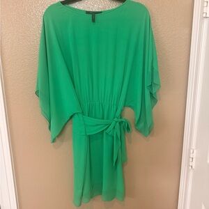 BCBGMaxAzria Vibrant Green dress.